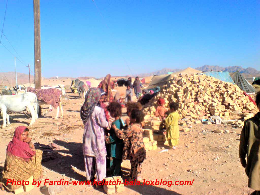 زابلی ها در روستای کلاته بالا