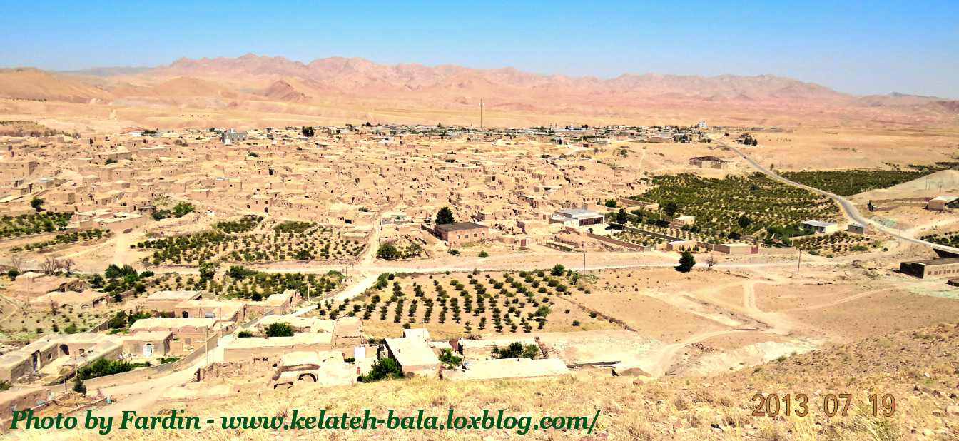 روستای کلاته بالا - شهرک قدس قاین