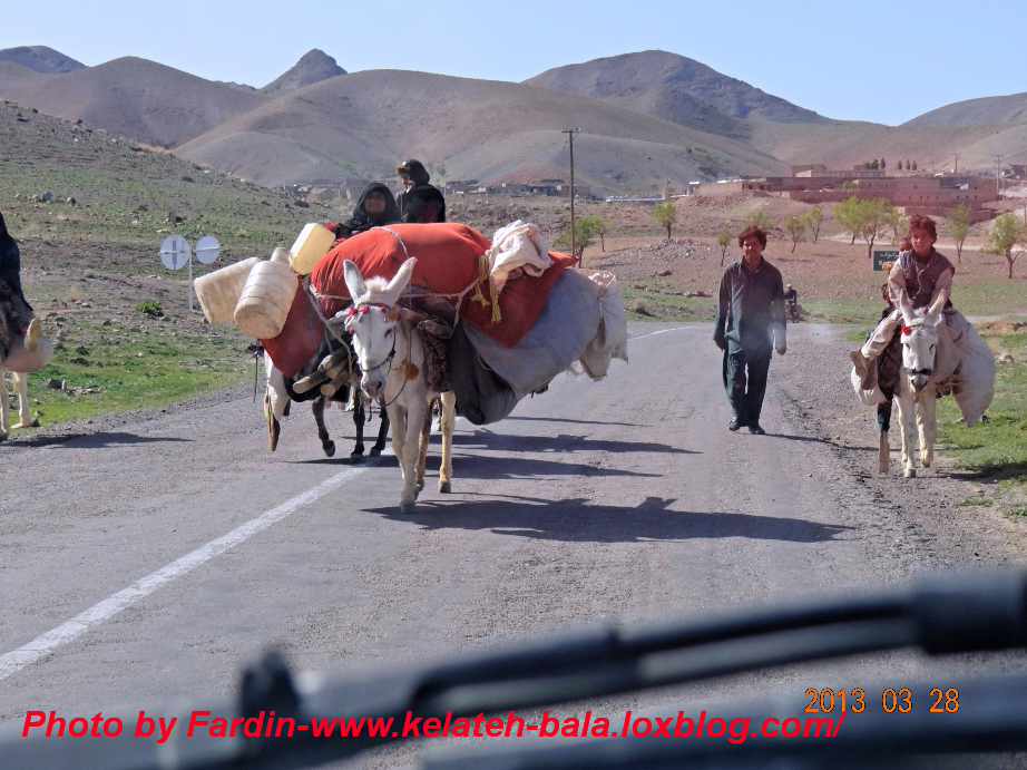 کولی ها در را روستای کلاته بالا