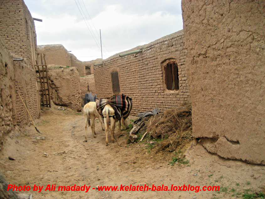 عکس زیبا و دیدنی از روستای کلاته بالا